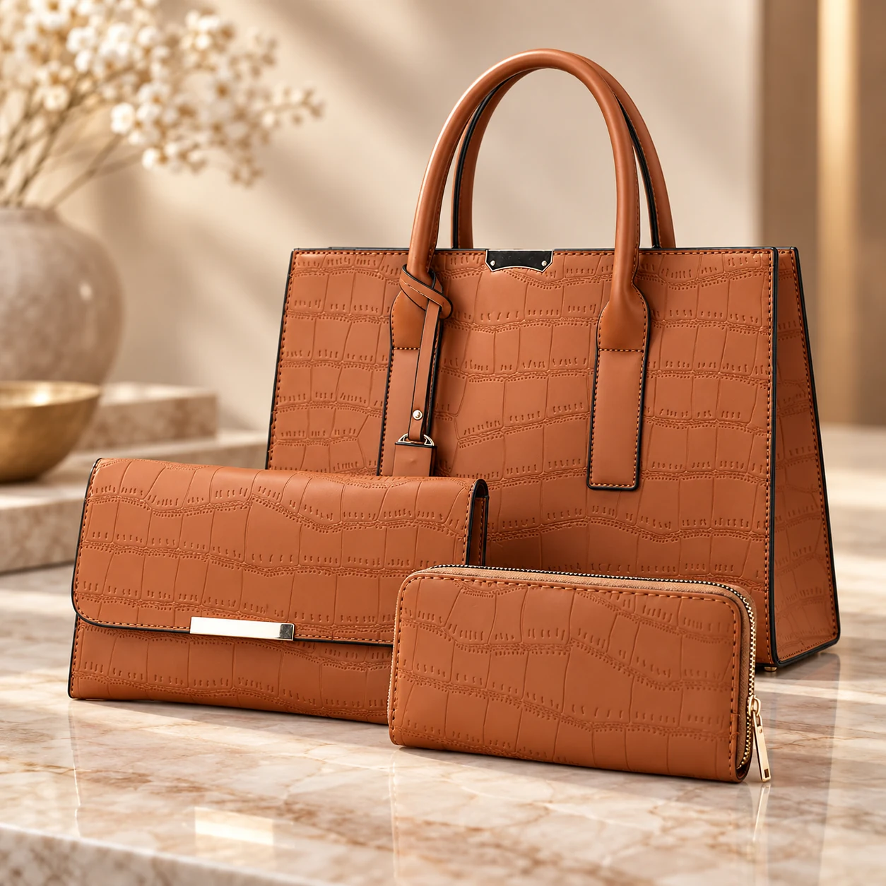 Set Cognac, composición alternativa